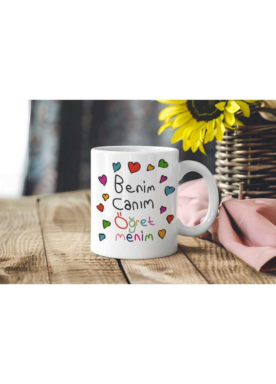 BENİM CANIM ÖĞRETMENİM KUPA BARDAK